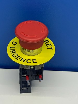 Telemecanique ZB2-BE102 ZB2BE102 Rouge lot de 4 