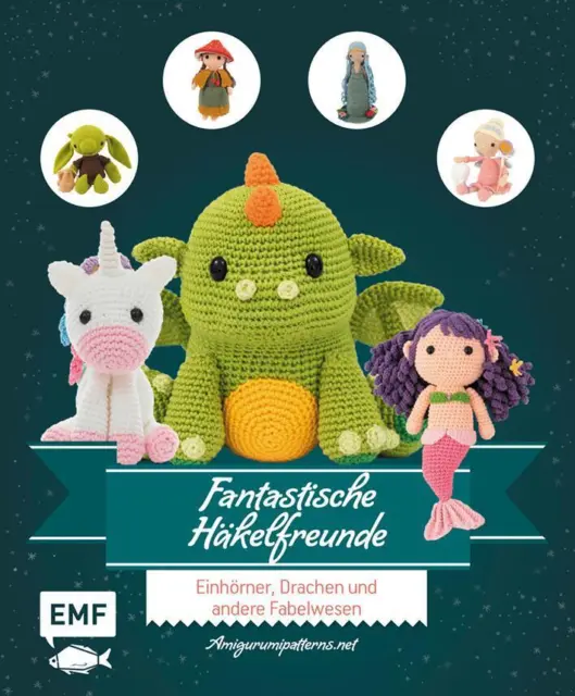 Fantastische Häkelfreunde | Amigurumipatterns. Net | Buch | 128 S. | Deutsch