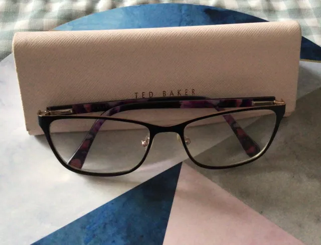 Ted Baker Designer Glasses Frames with Case and Cloth
