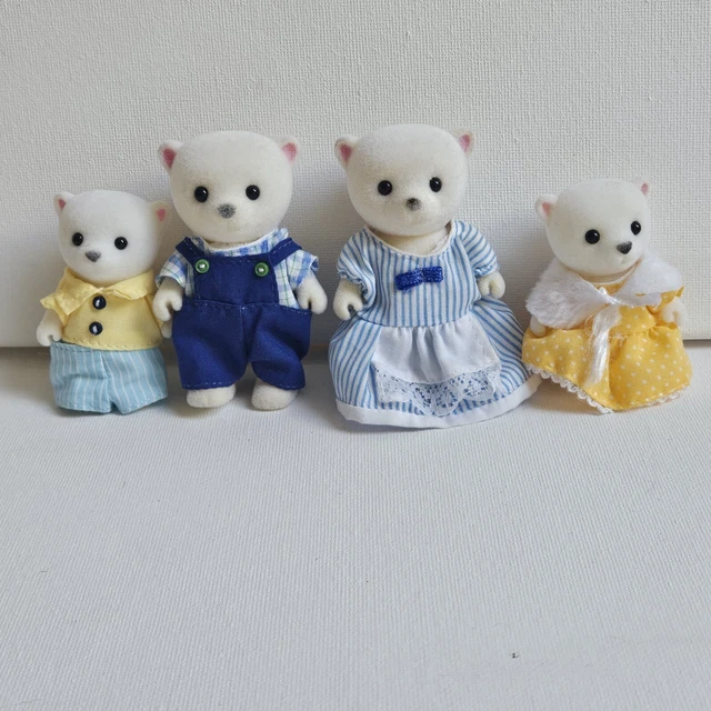 SYLVANIAN FAMILIES BEAUFORT Polar Bear Family FLAIR UK Edition Calico Critters 28.99 PicClick UK