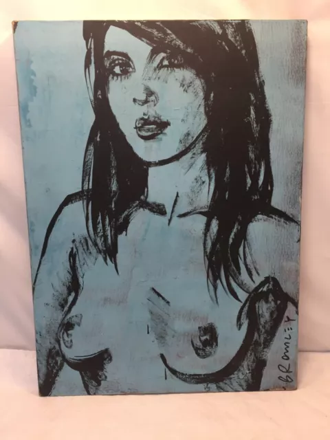 David Bromley Original Painting on CANVAS BARGAIN OF THE WEEK 'LAURA' NUDE 73x54