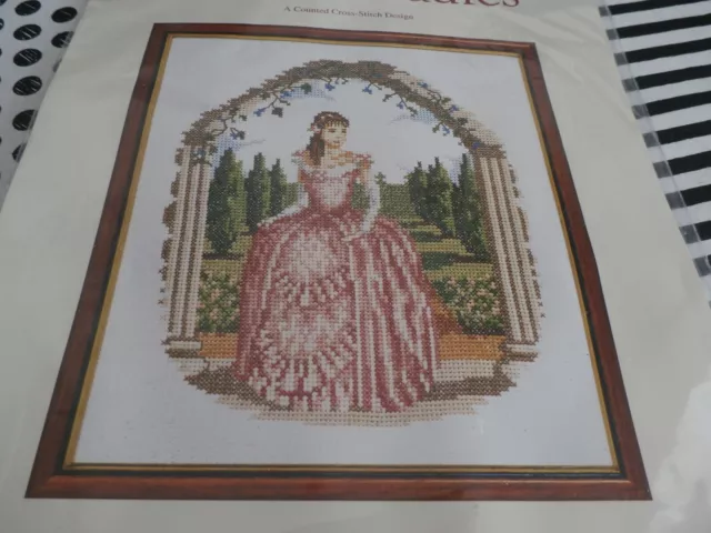 Elegant Ladies Cross Stitch Kit. Waiting