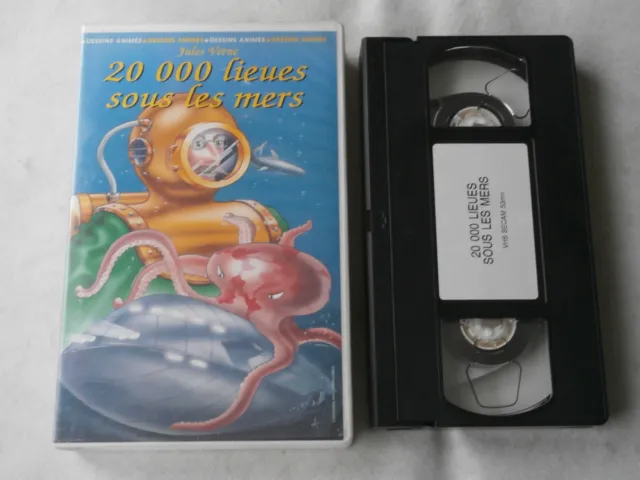 20000 Lieues Sous Les Mers - Dessin Animé - VHS MPM