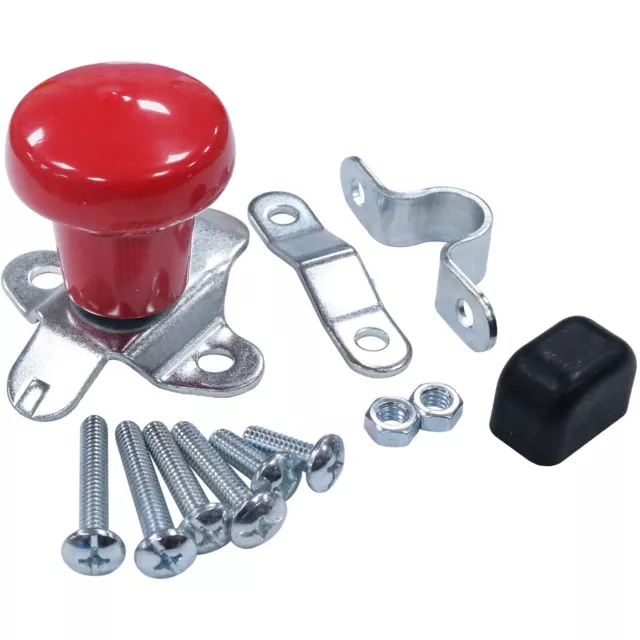 For Case Farmall Massey Mower & Tractor Red Steering Wheel Spinner Knob WSV122R