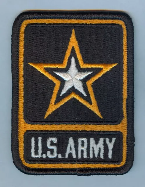 U.s. Army Star Logo Patch .... Mint .... Very Nice!