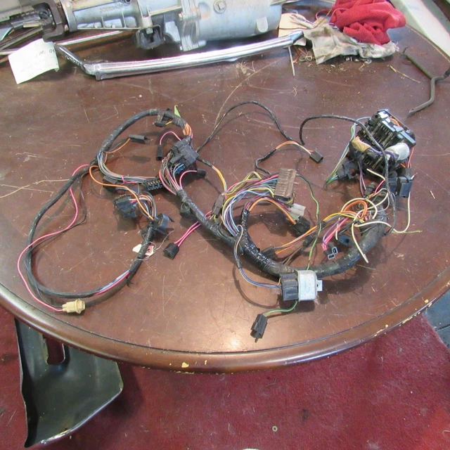 1974 1975 1976 pontiac grand am  lemans can am dashboard  wiring harness
