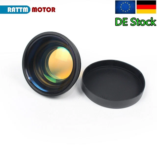 Cloudray F-Theta Field Lens For 1064nm Fiber Laser Marking Machine – 63-420mm Focal, M85/M79 Mount
