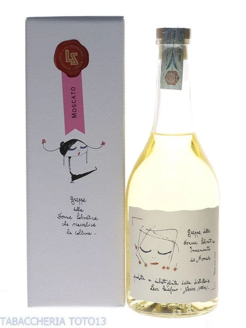 Grappa Levi Romano Della Donna Selvatica Moscato Vol.40% Cl.70