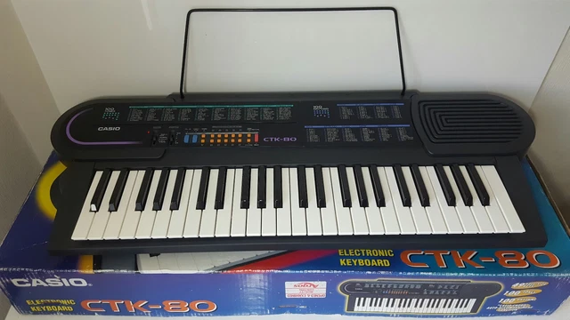 Musical Instruments Casio Ctk80 BOXED CASIO CTK-80 ELECTRONIC