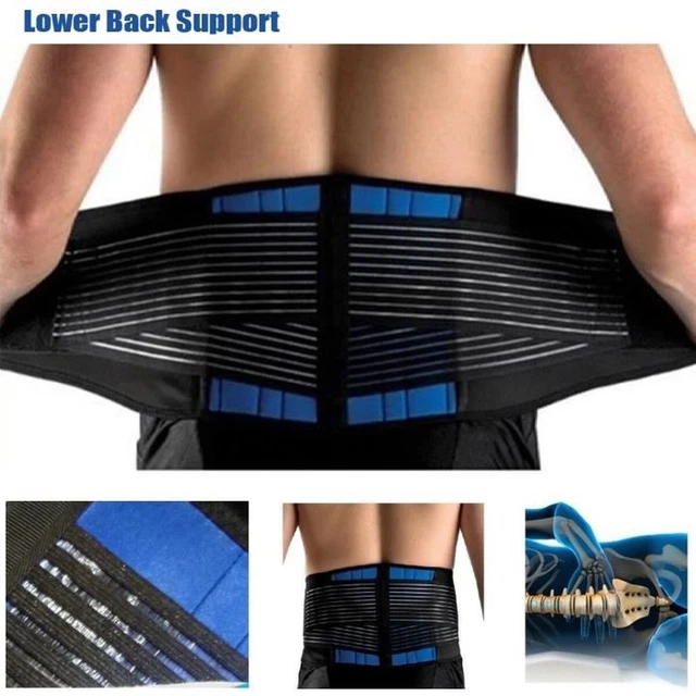 Ceinture Lombaire De Soutien Ajustable Avec Renforts Aluminium - Neuf, Pour Le Dos