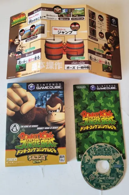 Donkey Kong Jungle Beat - Nintendo GameCube NTSC JPN JAP - Complet
