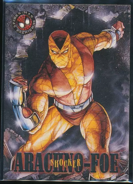 1996 Spider-Man Premium Trading Card #27 Shocker