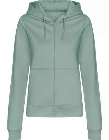 Just Hoods Damen Sweat Jacke mit Kapuze College Hoodie in Topllen Farben XS -XXL 3