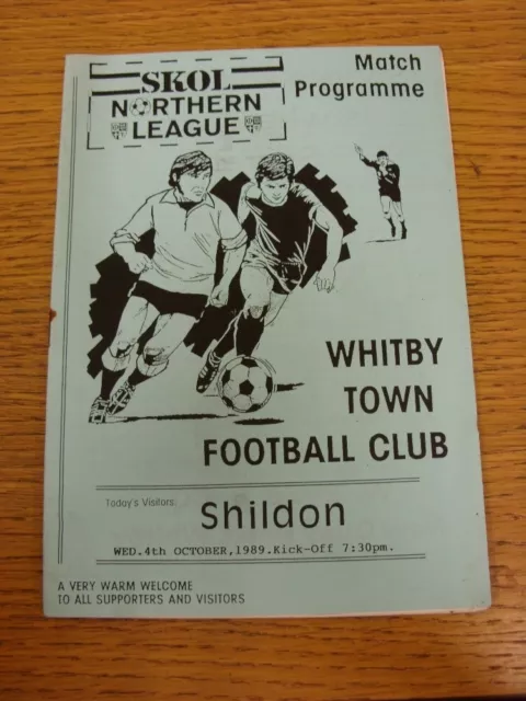 04/10/1989 Whitby Town v Shildon  (Rusty Staple)