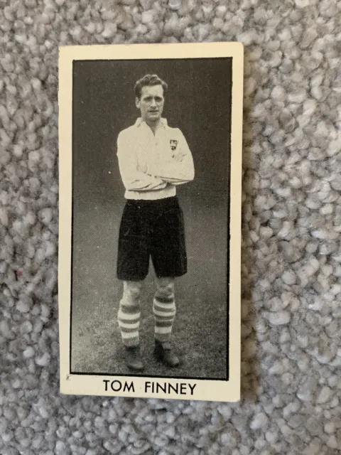 DC THOMSON ~ FUSSBALLSTARS ~ 1957 Tom Finney
