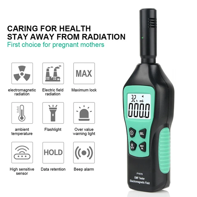 DIGITAL EMF METER Radiation Detector Radiation