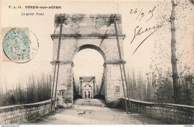 58 - COSNE SUR LOIRE - S09687 - Le Petit Pont - L1
