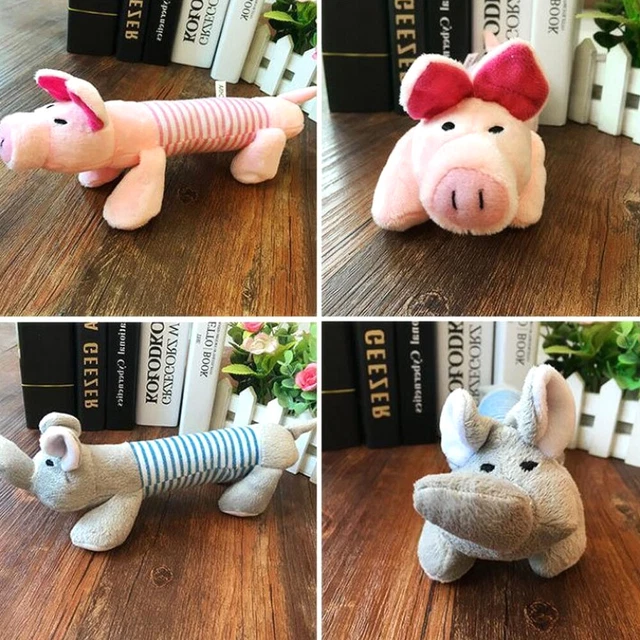 Hundespielzeug Quietscher Hund Spielzeug Plüsch Kauspielzeug Welpen Kauen Toy.. 6