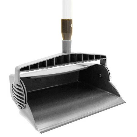 Cortech 4969Jail Long Handled Dust Pan,Blk,Polypropylene