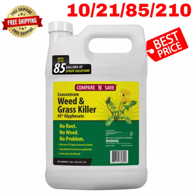 Compare-N-Save 75324 Herbicide, 16 ounce, 32 ounce, 1 gallon, 2.5 gallon white**