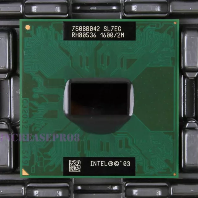 Intel Pentium M 725 SL7EG CPU Processor 400 MHz 1.6 GHz