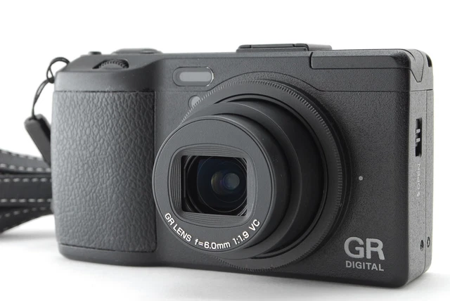 [N MINT in Box] Ricoh GR Digital IV 4 10.4MP Black Compact  Digital Camera JAPAN 3