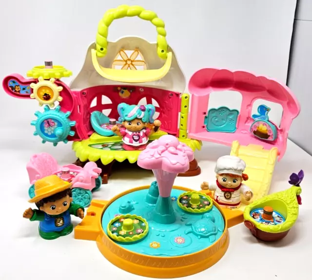 Vtech Go!Go! Smart Friends Secret Blossom Cottage w/ Extra People & Accessories!