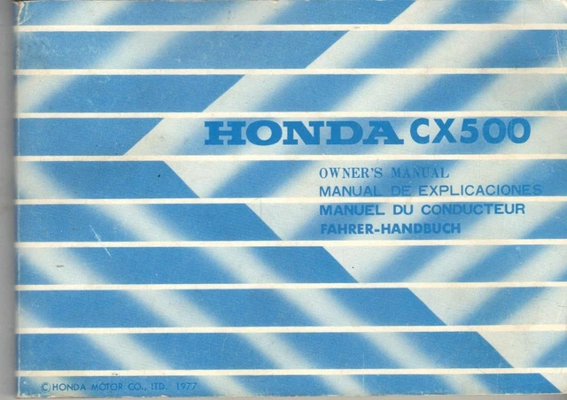Owner & Operator Manuals, Motorcycle Manuals & Literature, Vehicle