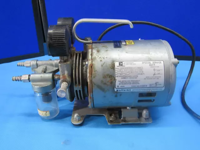 Emerson Motor SA55JXGTD-4144 Special Service Duty Vacuum Pump 178 HP 1725 RPM