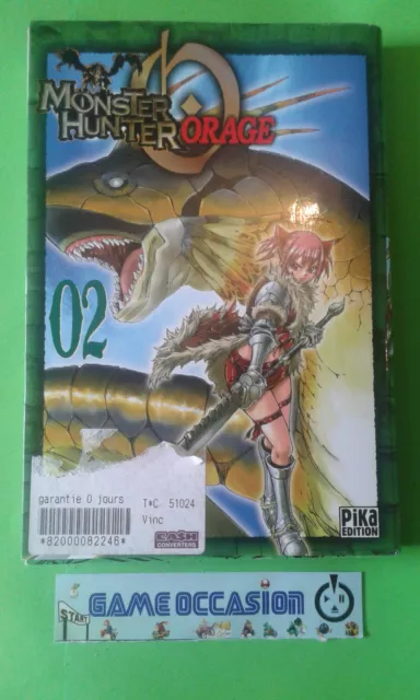 Monster Hunter Orage Hiro Mashima Tome 2 Ii Livre Mangas Pika Edition