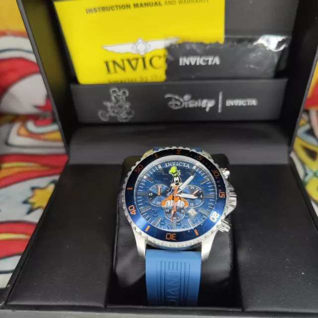 INVICTA Limited Edition Disney Goofy Watch 39051 - 0128/3000 2