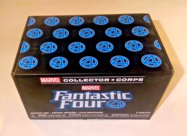 Funko Marvel Collector Corps Fantastic Four Empty Box