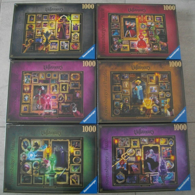RAVENSBURGER JIGSAW PUZZLE 1000 / 2000 Piece Villainous Disney and