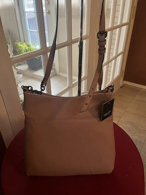 NWT-Simply Vera  VERA Wang  Crossbody FAUX LEATHER  Purse Bag Blush Pink