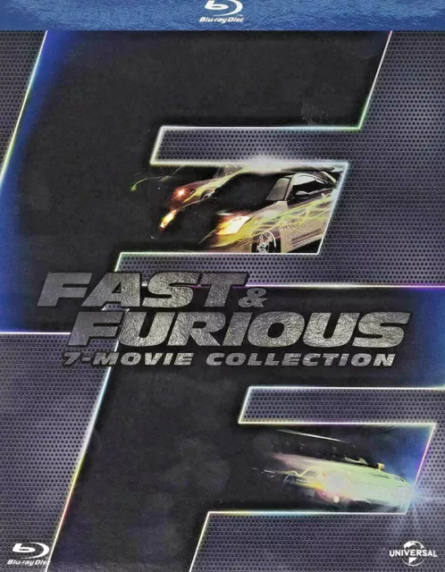 Fast And Furious - Cofanetto 7 Film (7 Blu-Ray) Box Collezione Italiana 2