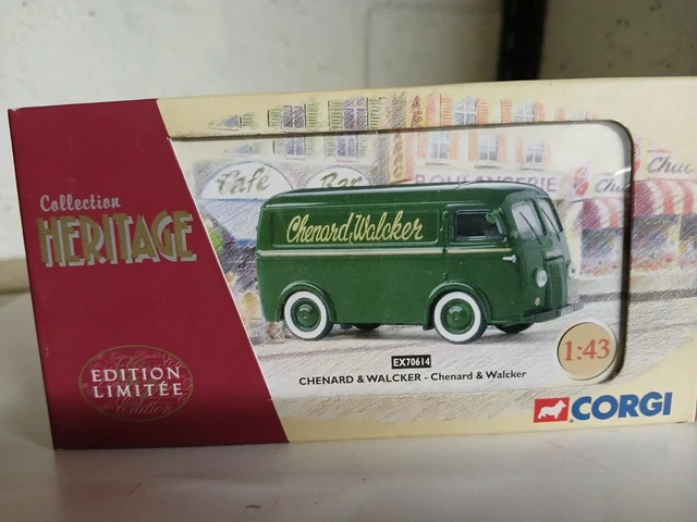 CORGI HERITAGE 1/50 : CITROËN 55 citerne Fruehauf DYNAVIA - avec boîte d'origine