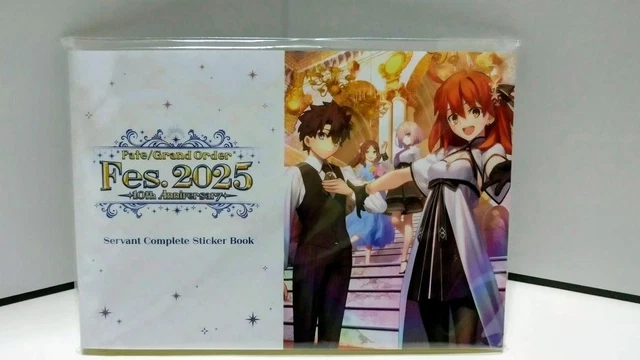 Fate/Grand Order Fes. 2025 ステッカーブック FGO Fes 2025 入場者特典 ステッカーブック - メルカリ