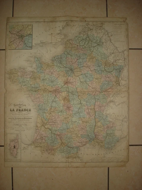 Très vieux Puzzle marque G. Pauly: France Historique complet (20