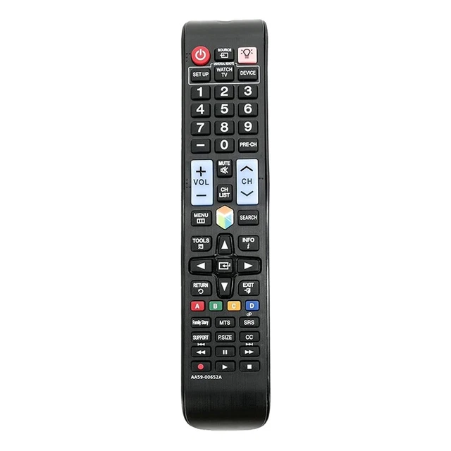 AA59-00652A Remote Control Replaced for LED LCD AA5900652A UN40ES6100 UN46E W3D3