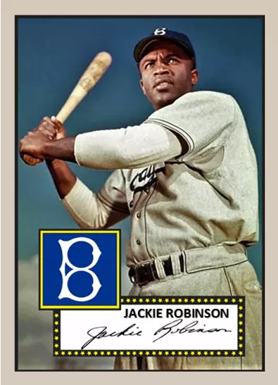 JACKIE ROBINSON ACEO ART CARD K### BUY 5 GET 1 FREE ### or 30% OFF 12 OR MORE