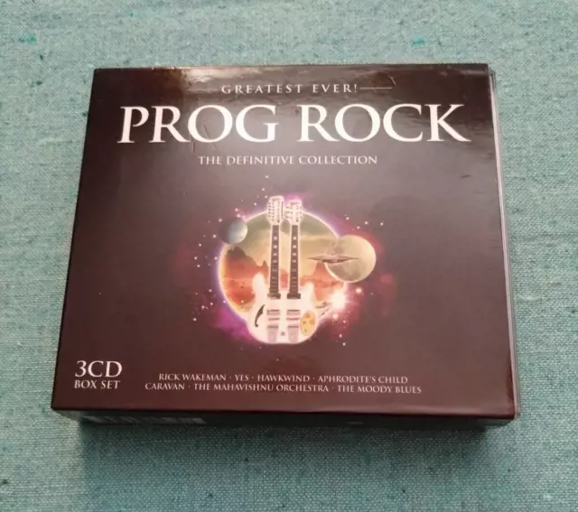 Greatest Ever! Prog Rock: The Definitive Collection (Various Artists) - Used