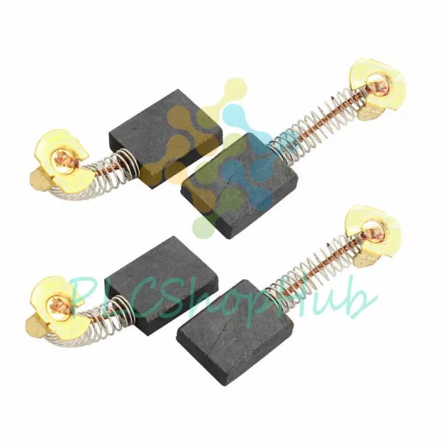 4pcs 21mm x 16mm x 6mm Electric Carbon Brush Replacement w Spring for Power Tool