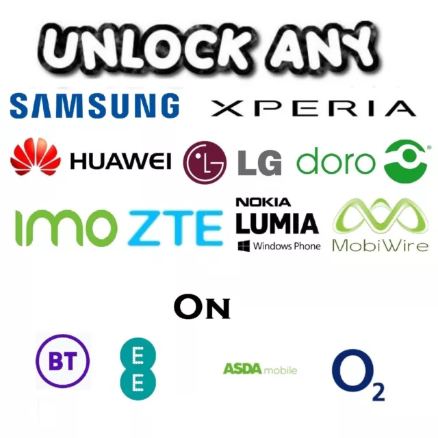Nokia Lumia NOKIA / MICROSOFT Tesco O2 EE UK Unlock Code