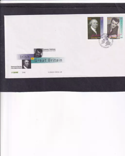 Ireland 1994 Irish in Great Britain Edmund Andrews Edmund Burke First Day Cover