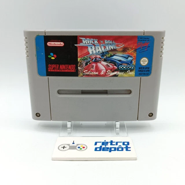 Rock 'N Roll Racing / Super Nintendo SNES / PAL / FR / FAH