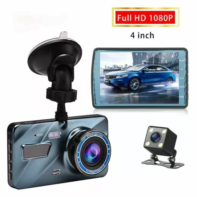 HD 1080P Car DVR Dash Camera Reverse Auto Surveillance Video Recorder Registrat