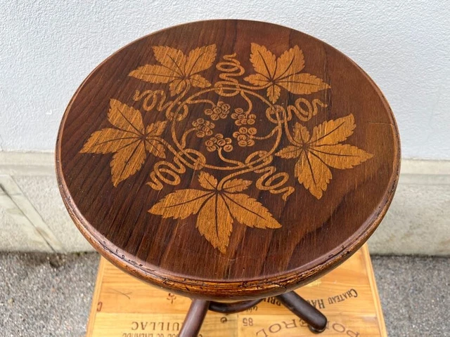 BH-18, Well-preserved, THONET piano stool, Art Nouveau, Vienna around 1910 BH-18, Well-preserved, THONET piano stool, Art Nouveau, Vienna around 1910