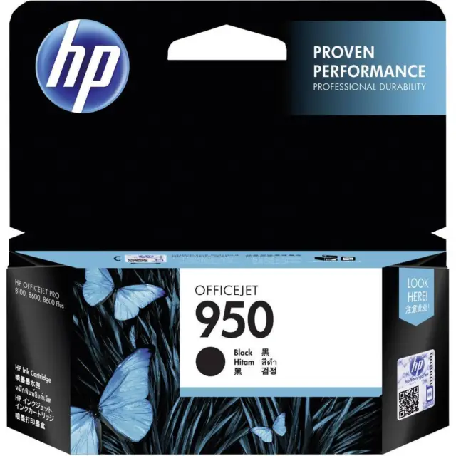 HP 950 Encre dorigine noir CN049AE Encre