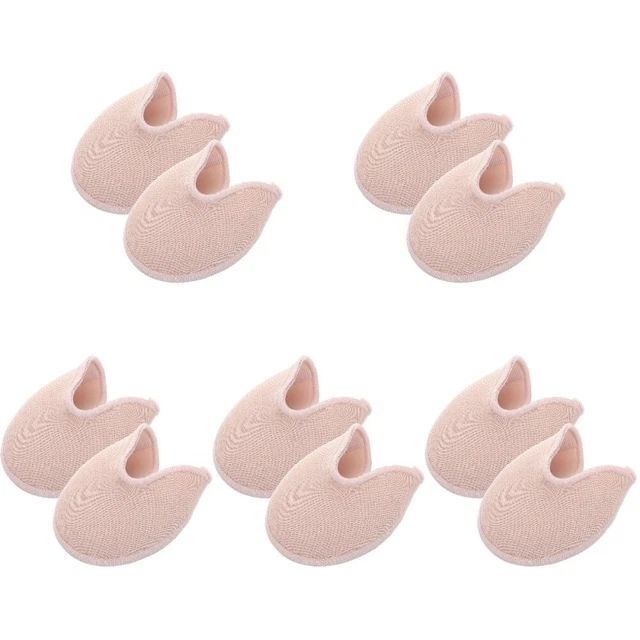 5 paires d'orteils enveloppés Protector Femmes antidérapantes Les