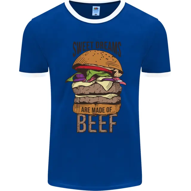 Sweet Dreams are Made of Beef BBQ Chef Mens Ringer T-Shirt FotL